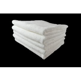 Unbranded Microfiber Facial Washcloth 5 Pack - Soft Makeup Remover 12x12 - White