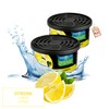 h2i Premium Lemon Fragrance Tin (Pack of 2) | Car