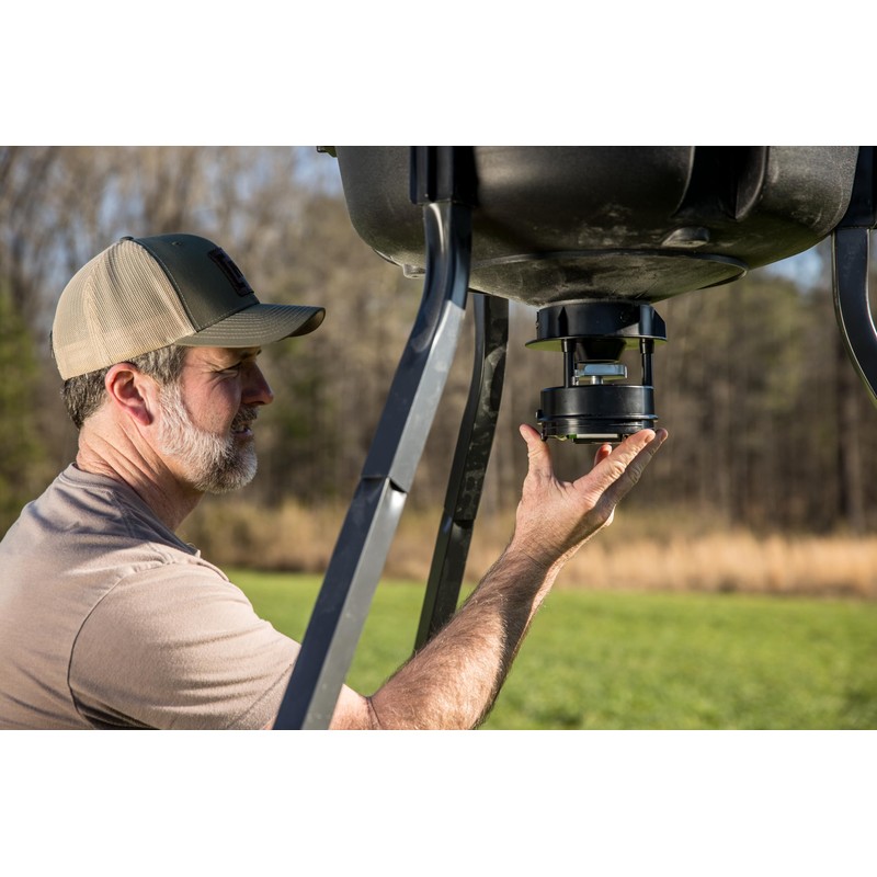 Moultrie All-in-One Deer Feeder Kit - Quicklock Adapter Fits Most