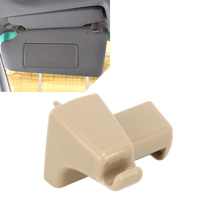 Keenso Sun Visor Hook Clip Bracket Hanger,Interior Right Sun Visor