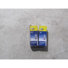 Hella 2PCS 55W Hella Halogen Fog / Driving Light Bulb H3HD H3 12V T3.25 HD 1450LU DOT