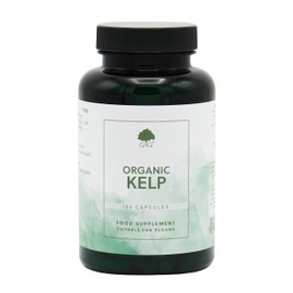 Organic Kelp Supplement | 500mg Kelp Ascophyllum Iodine per Capsules | 120 Vegan Capsules | G&G Vitamins