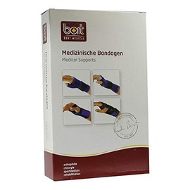 BORT Wrist Support with Thumb Cut-Out L Blue Pack of 1