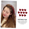 TOVINANNA 30pcs Mini Heart Claw Clips for Women Clip Bangs