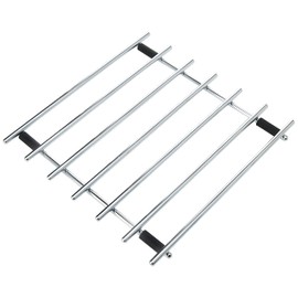 Dexam Chrome Square Trivet, 25, Silver