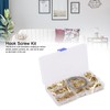 230PCS Photo Frame Hook Kit NonTrace Screw Nail for Wall