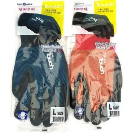 Work gloves, semi-coated construction carpenter's gloves, field hand protection, woodworking, bicycle, motorcycle, thorns, fishing / 작업용 반코팅 공사용 목수 장갑 밭일용 손보호 목공용 자전거 오토바이 가시 낚시용