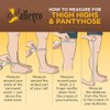 Allegro 20-30mmHg Essential 9 Sheer Compression Stockings - Thigh High,