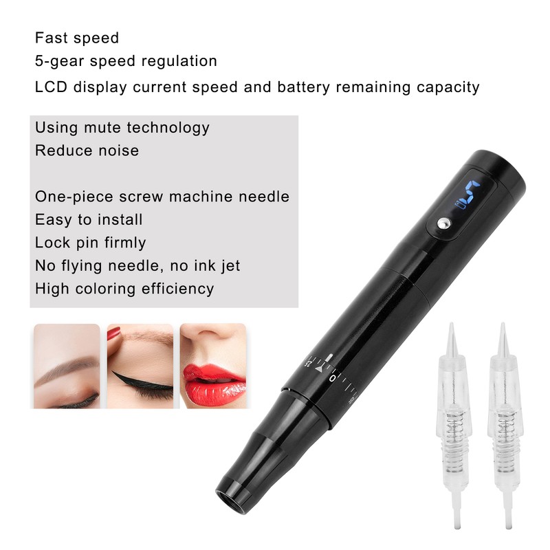 Professional Microblading Machine Eyebrow Eyeliner Lip Tattoo Pen Machine