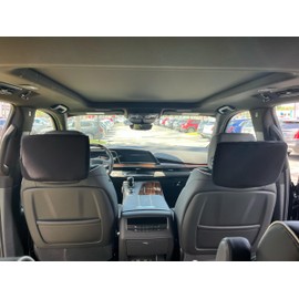 Car Console Covers Plus Made in USA Neoprene Protective Padded Cover for Genesis GV80 Rear Seat Entertainment(2Pack)