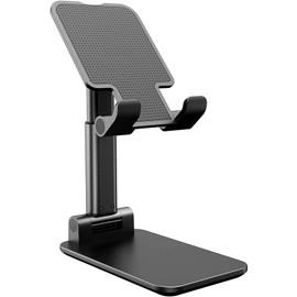 Vimi Soporte Celular De Mesa Ajustable con Inclinación Posiciones (Negro)