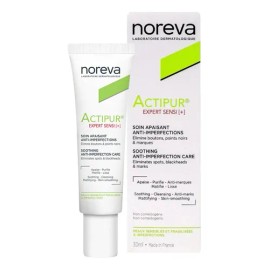 Noreva Actipur Crema Calmante Anti Imperfecciones 30ml Momento Aplicación Día Tipo Piel Sensible