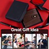 GSG Men's Wallets Cowhide Leather Multi-Functional RFID Blocking Wallet with