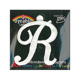 JOY IronOn Script 1.5" Wht R