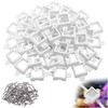 Shupakul 40 Pcs H705 LED Light Mounting Bracket Clip,Waterproof H705