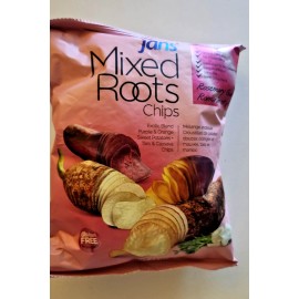 JANS 3 PACK DELICIOUS JANS MIXED ROOTS CHIPS ROSEMARY & GARLIC 2.8OZ GLUTEN FREE