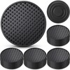 Eccliy 36 Pack Silicone Coasters for Drinks Nonslip Silicone Drink
