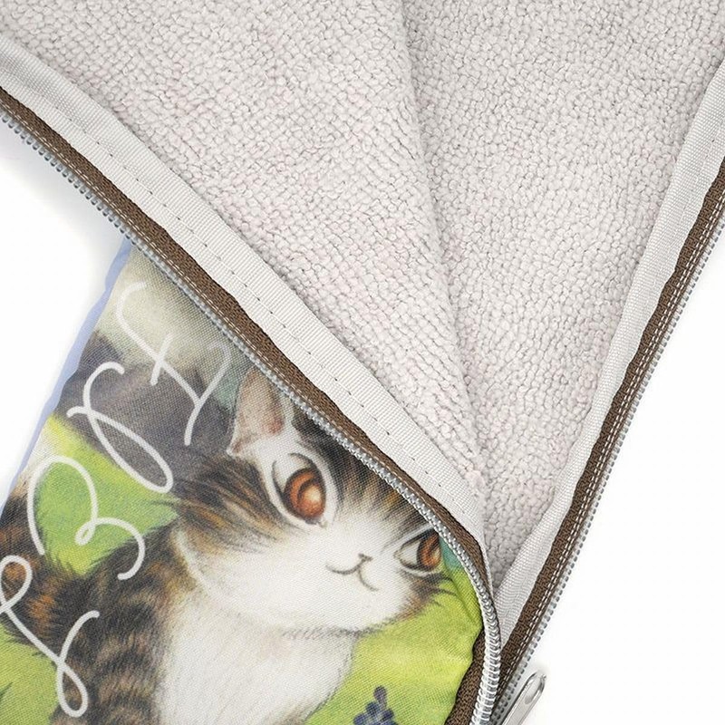 [わちふぃーるど] 猫のダヤン ダヤン ペットボトル収納も可能 折りたたみ傘ケース 不思議な国の境目