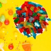 Sunny Island Gummy Candy Mix - Blue Sharks, Worms, Butterflies,