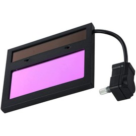 Boxonly Solar Auto Darkening Welding Helmet Goggle Lens 11cmx9cmx1cm Welding Helmet Replacement Lens Welder Tool Kit