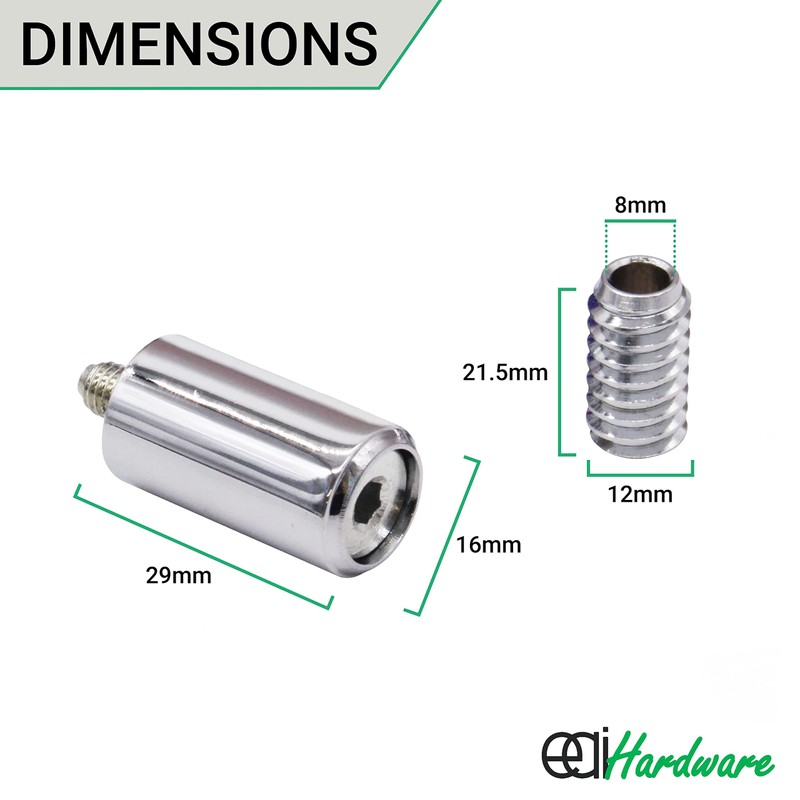 EAI Sash Window Stop for Security and Ventilation | Polished