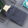 4 Piezas Guantes de Baño Gruesos, Ligeros, de Doble Cara