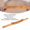 Body Gua Sha Stick Muscle Relaxing 20 Beads Wooden Scraping