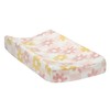 Lambs & Ivy Daisy Dreams Pink/White Checkered Soft Luxury Changing