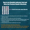 Dry & Dry Premium Humidity Indicator Cards (12 Cards) -