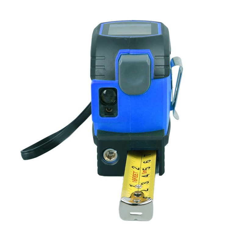 3 In 1 Digital Tape Measure Blue High Elasticity Accurate