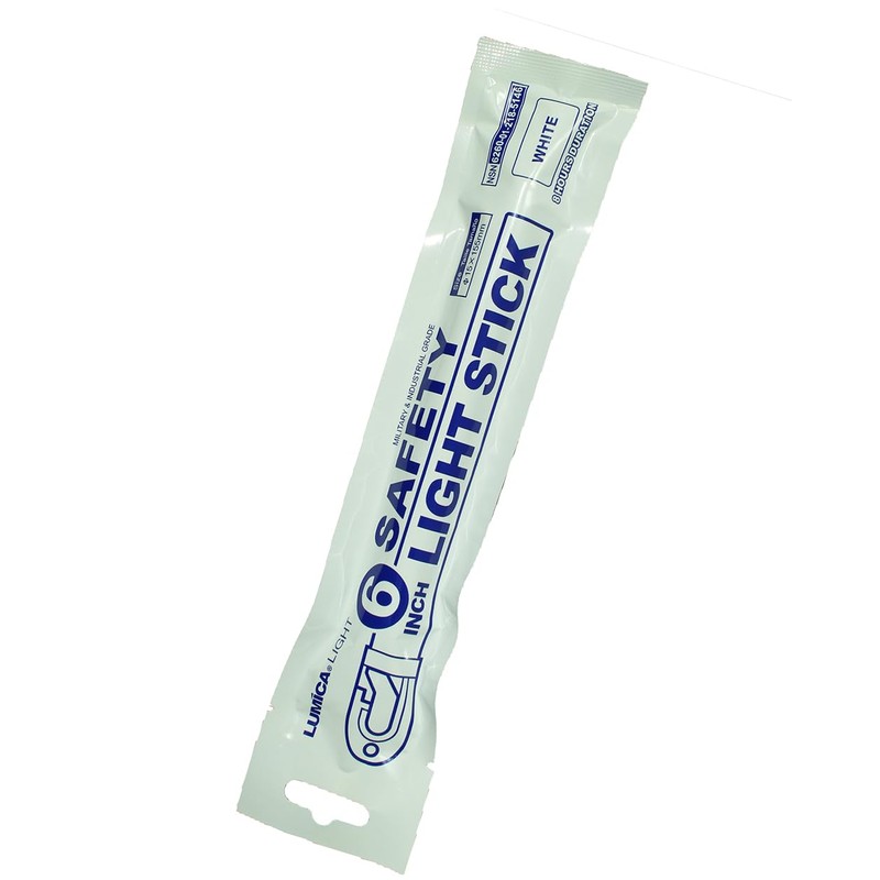 Lumica 6 Military Grade Safety Light Stick - White x