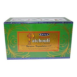 Satya Natural Patchouli Incense 15g x 12 packets