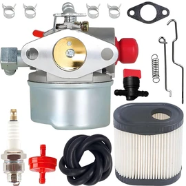 Qiuwanzia 640303 640350 640271 Carburetor for Tecumseh LEV100 LEV105 LEV120 LV195EA LV195XA for Toro 5hp 4.5hp 5.5hp 6.0hp 6.5hp 20016 20017 20018 20012 20072 22 inch Recycler Lawn Mower Engins Parts