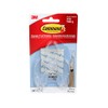 Command 17091CLR-OF Clear Medium Hooks 3 Hooks + 6 Strips