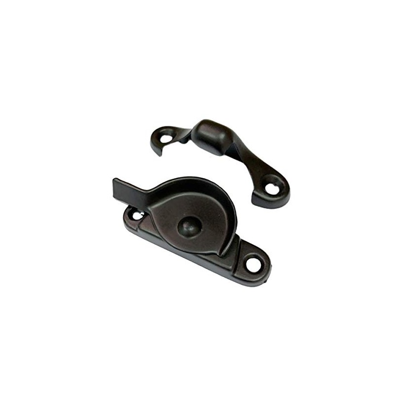 QCAA Zinc Die Cast Window Sash Lock, 2-7/16", Oil Rubbed