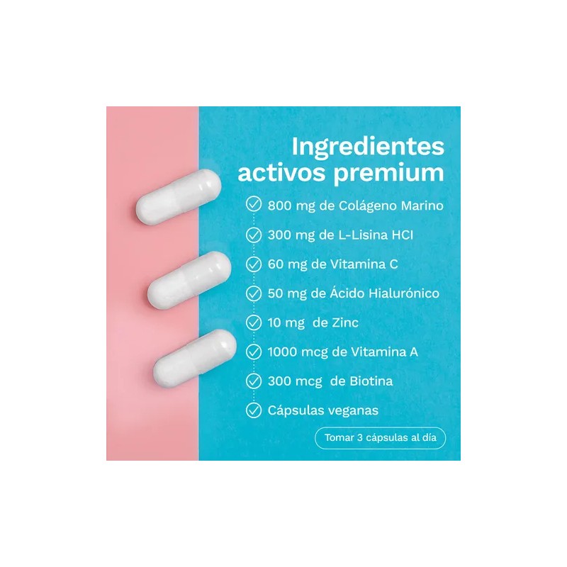 Nutravia Glow Hsn 7 En 1 90 Caps Colageno Marino