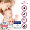 PATAYA Mattress Protector, 100 x 200 cm, Pack of 2,