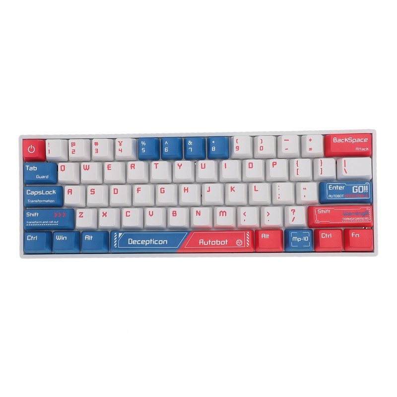 61 Keys Mechanical Gaming Keyboard 2.4G Wireless Bluetooth 3.0 5.0