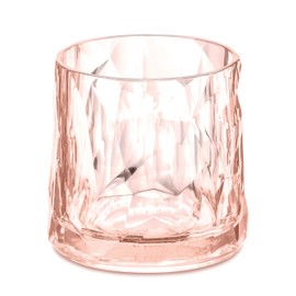 Koziol 3402654 Club NO. 2 250ml Glass, Superglas, Transparent Rose Quartz