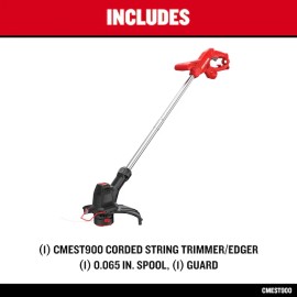 CRAFTSMAN 3.5 AMP 12" Straight Shaft Corded Electric Edging String Trimmer -NEW!