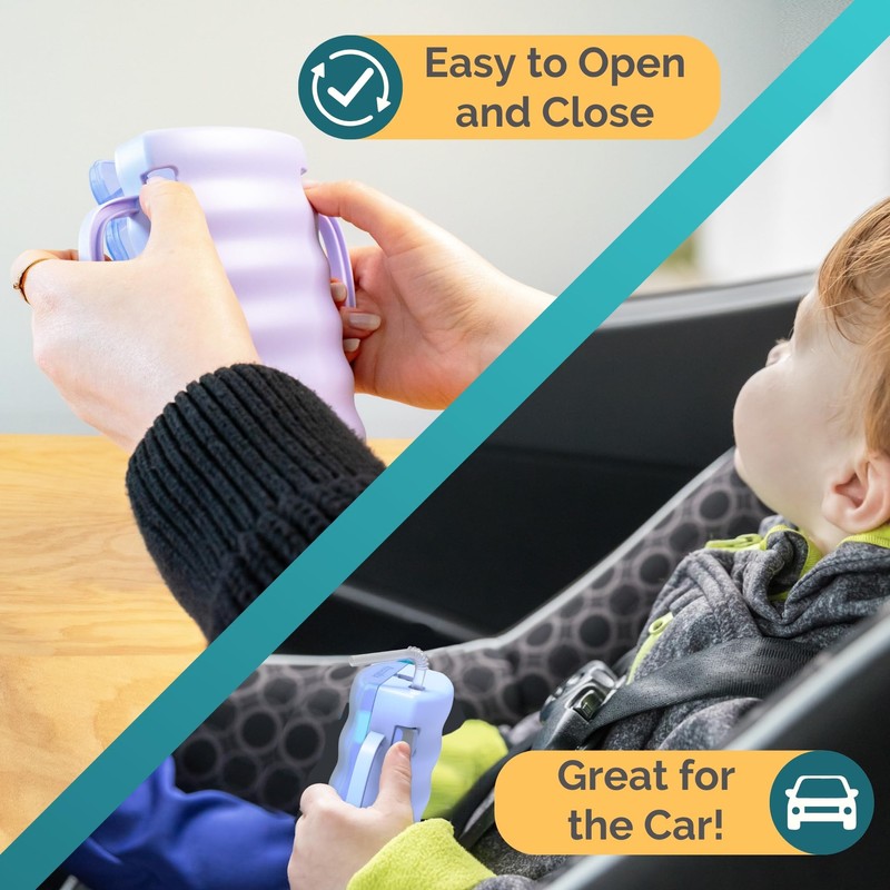 Dinneractive Sip Wiz - Baby Pouch Holder No Squeeze Pouch