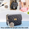 PERSONFUN Cozy Snail Bag Charm Keychain - Kawaii Acrylic Snail