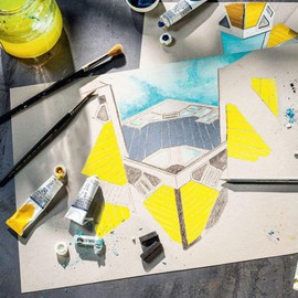 Rembrandt Paper Toned Industrial Grey, 8.3 x 11.7 inches (A4) 50 Sheets (93080002)