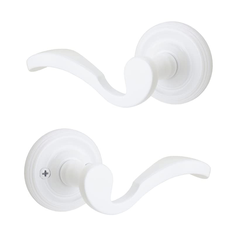 FPL Bordeaux Passage Left Hand Lever Set - White Powder