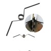 Self Opening Door Hinge Spring Reverse Acting for Both 1/2"