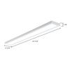 Metalux MMS Multi-Mount 6" x4' LED Panel Ceiling Light w/CCT