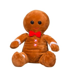 Plush toys wonderland Snap the Gingerbread Man 16″ Plush Toy – Soft Christmas Stuffed Holiday Gift
