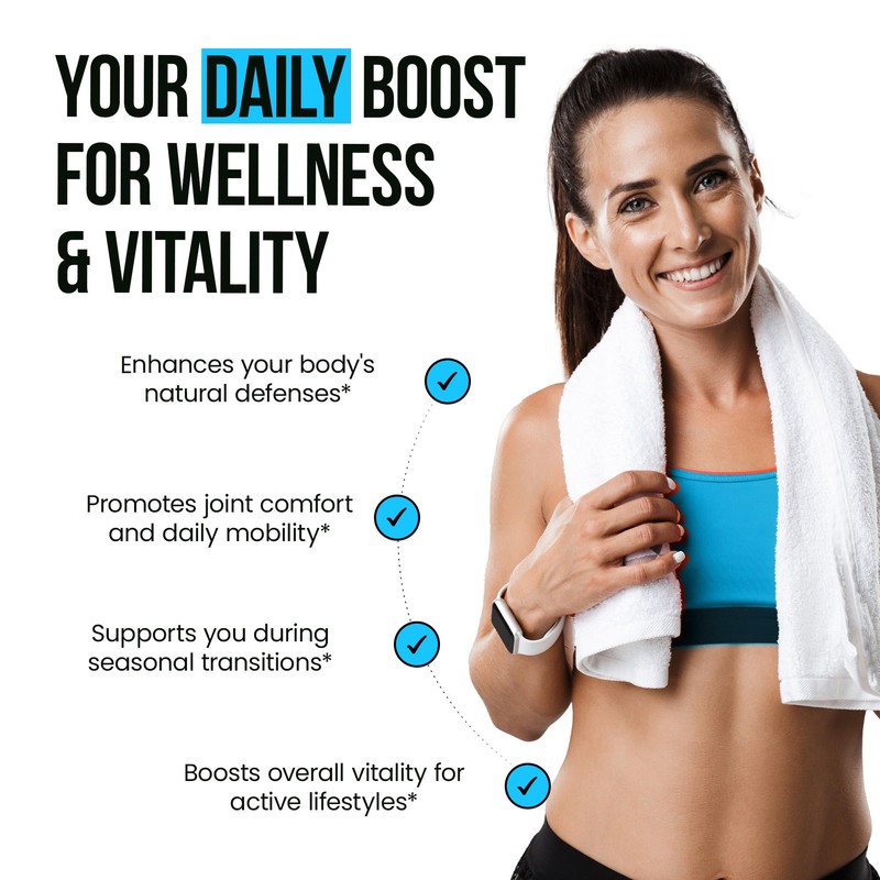 VitaRaw Quercetin with Bromelain 500mg Capsules, Supports Immune Response, Joint