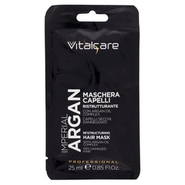 Vitalcare | Imperial Argan - Restructuring Hair Mask for Dry and Damaged Hair with Argan Oil Complex 24 Packs of 25ml