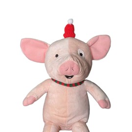 12.5-Inch Pink Pig Stuffed Animal Plush Toy,Please give a Mouse a Cookie Cute Cartoon Anime Soft Plush Pillow for Boys and Girls,Cute Pig Plush Toy from picturebook Characters